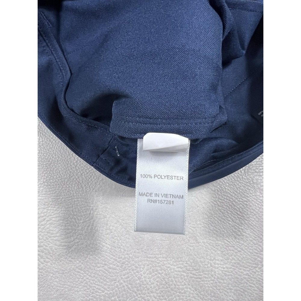 Mizzen + Main Baron Chino Men's 34x30 Trim Fit Performance Chino Pants Navy Golf - Picture 5 of 9